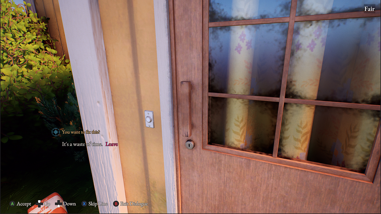 Tidewatch screenshot: investigating mysteries